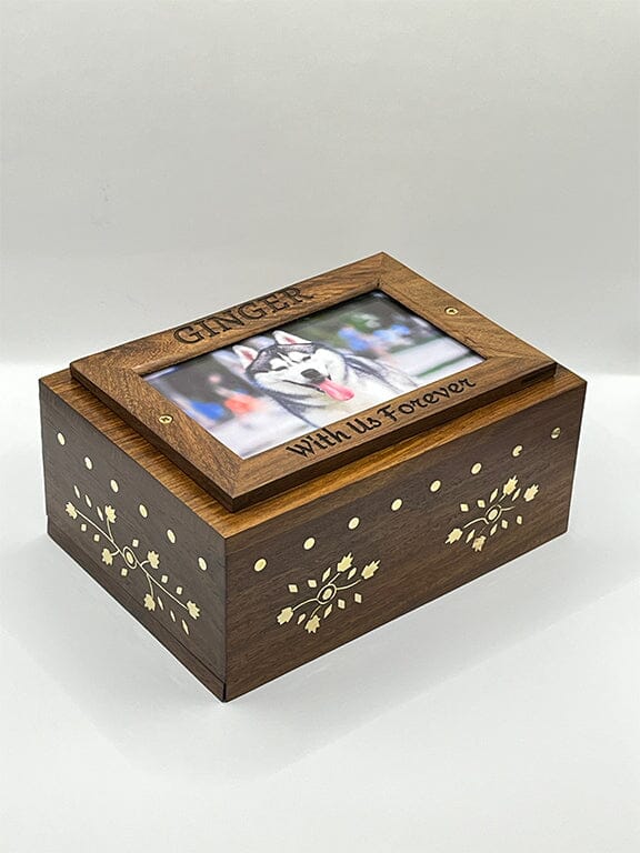 Personalized Photo Dog Urn Dog Urn Pets Memories Forever 