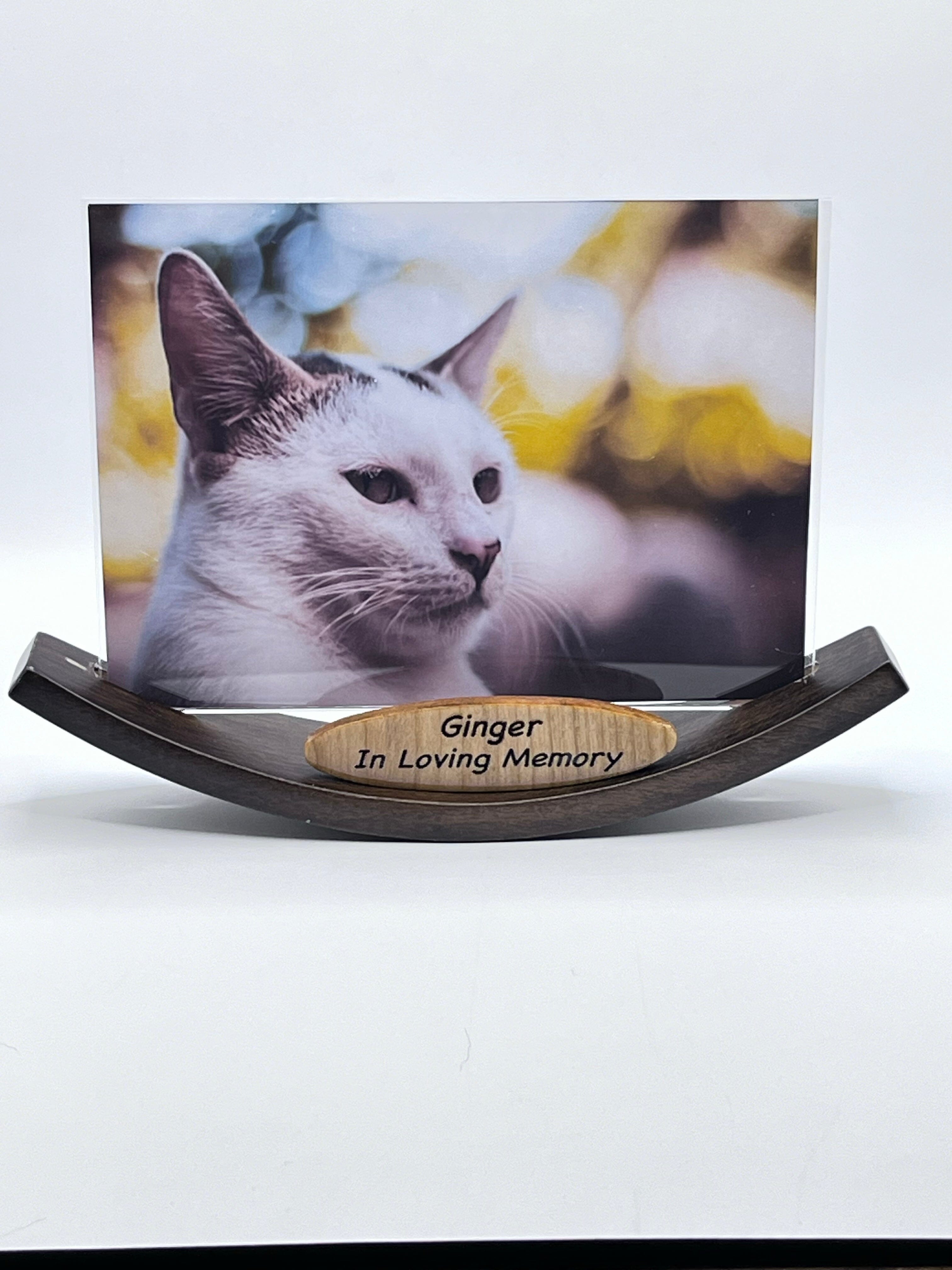 Personalized Pet Photo Memorial and Gift Pet Memorial Plaque Pets Memories Forever 