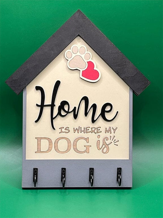 Home Dog Leash Holder Wall Mount Dog leash Holder Pets Memories Forever 