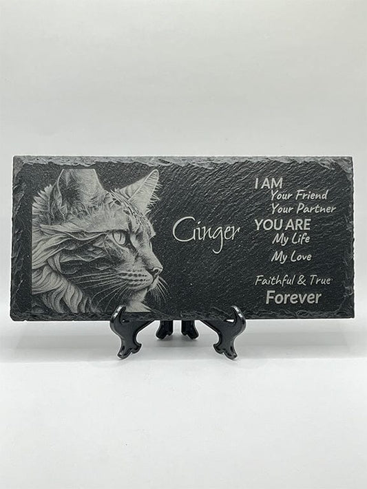 Personalized Cat Memorial Plaque Pets Memories Forever 