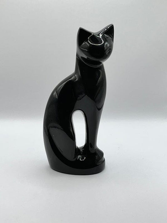 Elegant Black Cat Urn Ceramic All Cat Urns 20% Off Cat Urn Pets Memories Forever 