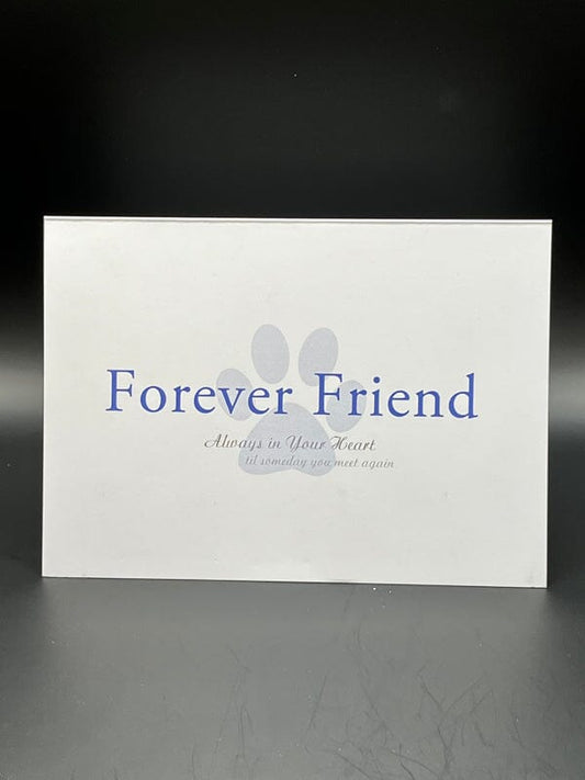 Forever Friends Pet Sympathy Card Pet Sympathy Card Pets Memories Forever 